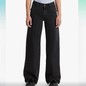 Levi's ‘94 Baggy Wide Leg Jeans, Black wash, Size 27